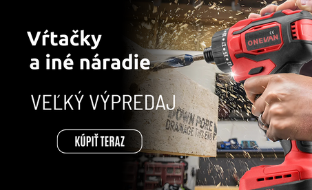 Vŕtačky a iné náradie