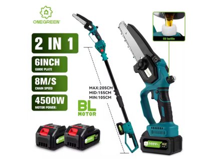 Screenshot 2025 02 27 at 15 12 57 6inch Brushless Telescopic Pole Electric Chainsaw High Branch Height Cordless Garden Tree Pruning Tool For Makita 18v Battery Buy Battery Operated Pole Saws best Electric Chain Saws c[...]