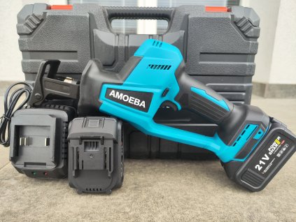 Bezuhlíková elektrická vysoko kvalitná chvostová priamočiara píla AMOEBA 3600W Ručná píla na rezanie rúr na drevo a kov. Vhodná pre batériu MAKITA 18V