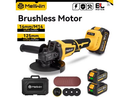 Screenshot 2025 10 05 at 14 39 41 MELLWIN M14 Brushless Electric Angle Grinder 125MM Cordless Charging Polisher Grinder Power Tool For Makita 18V Battery Pin AliExpress 1420