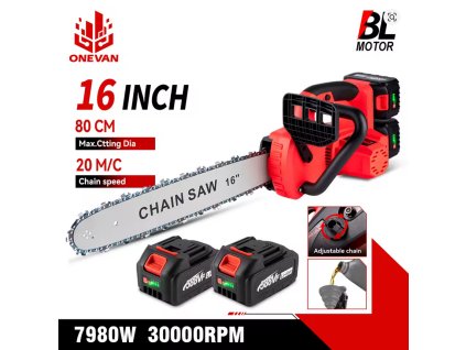 Screenshot 2025 12 20 at 15 21 44 ONEVAN 16Inch Brushless Electric Chainsaw Cordless Cutting Saw Woodworking Garden Pruning Power Tool For Makita 18V Battery Pin AliExpress 1420