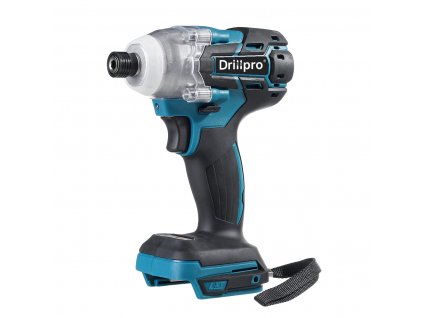 Drillpro bez uhlíkový razový uťahovač, skrutkovač 520Nm vhodný pre batériu MAKITA 18V