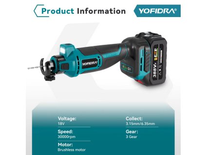 Screenshot 2025 01 06 at 12 19 17 YOFIDRA Bürstenloses elektrisches Trockenbau Ausschnittwerkzeug 3 Gänge kabellose Drehsäge Schneiden von Holz Trockenbau Sheetrock für Makita 18 V Akku AliExpress 1420
