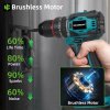 Screenshot 2025 12 03 at 17 53 46 NEWBENY 80NM Brushless Electric Drill 3 IN 1 Cordless Impact Drill Electric Screwdriver Power Tools For Makita 18V Battery Pin AliExpress 1420