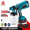 Screenshot 2025 06 14 at 21 39 52 ONEVAN 1000ML Schnurlose Elektrische Spritzpistole Tragbare Farbspritzgerät Auto Möbel Stahl Beschichtung Airbrush Für 21V 18V Batterie AliExpress 1420
