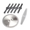 Screenshot 2024 06 09 at 13 07 46 1 Set Saw Blades Of Lawn Mower Accessories Include 5pcs Nylon Blades 1pcs One word Blade Circular Buy Lawn Mower Blade saw Blades 1 Set Saw Blades Product on Alibaba.com