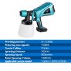 Screenshot 2024 11 15 at 08 12 50 Yofidra 1000 ml Elektrische Spritzpistole High Power Flow Control Airbrush Haushalts Farbspritzgerät 3 Düse Für Makita 18 V Batterie AliExpress 1420