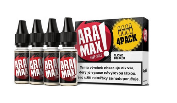 Tabákové příchutě - Liquid ARAMAX 4 Pack