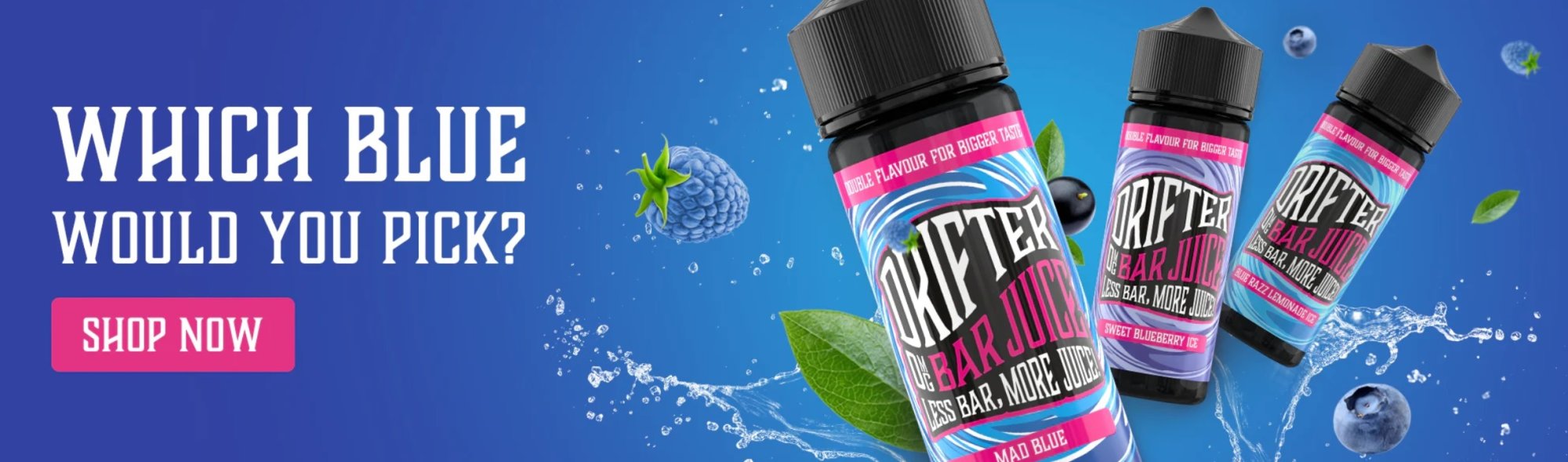 🐸 Příchutě Drifter Bar Juice v 30ml balení 🐸