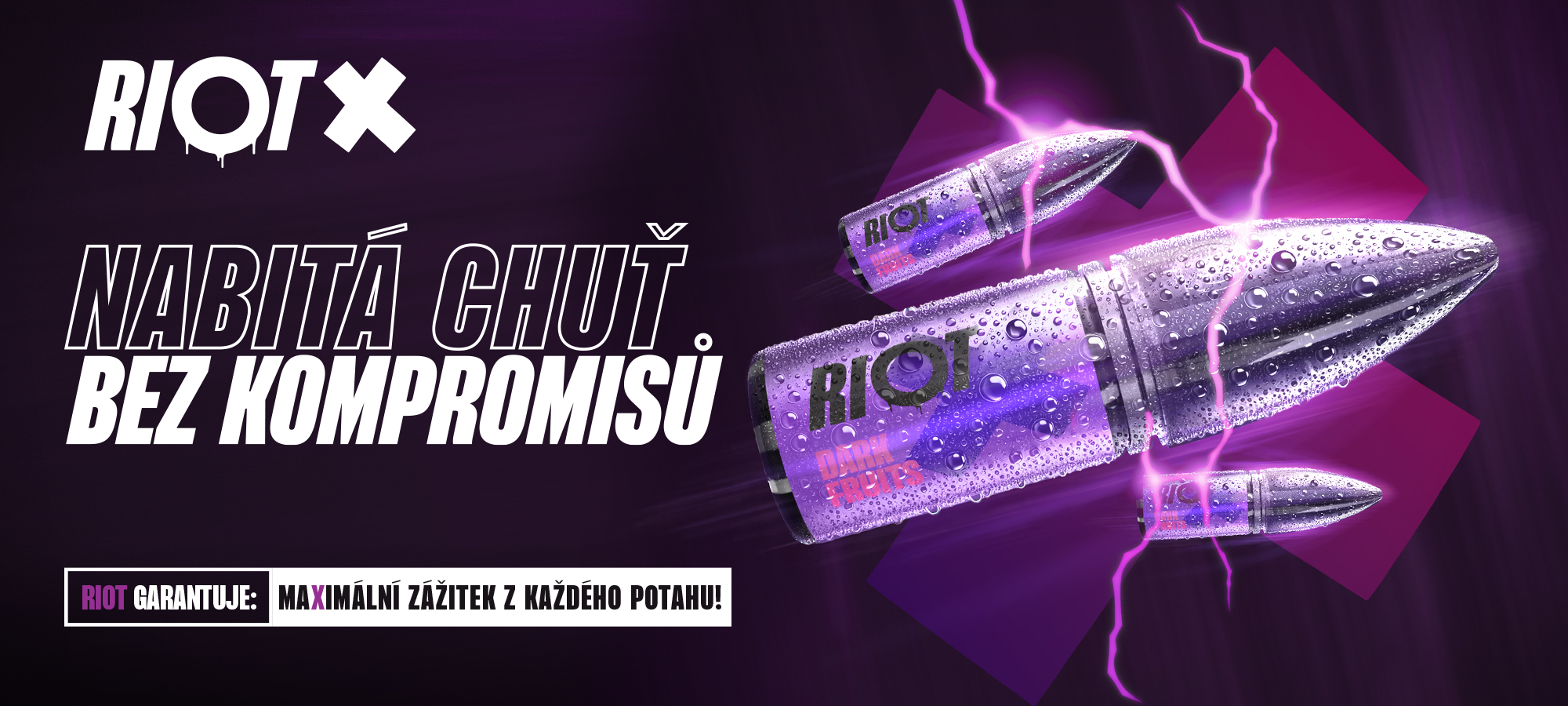 🦁 Vapeři: Objevte kouzlo liquidů RIOT X Salt 🦁