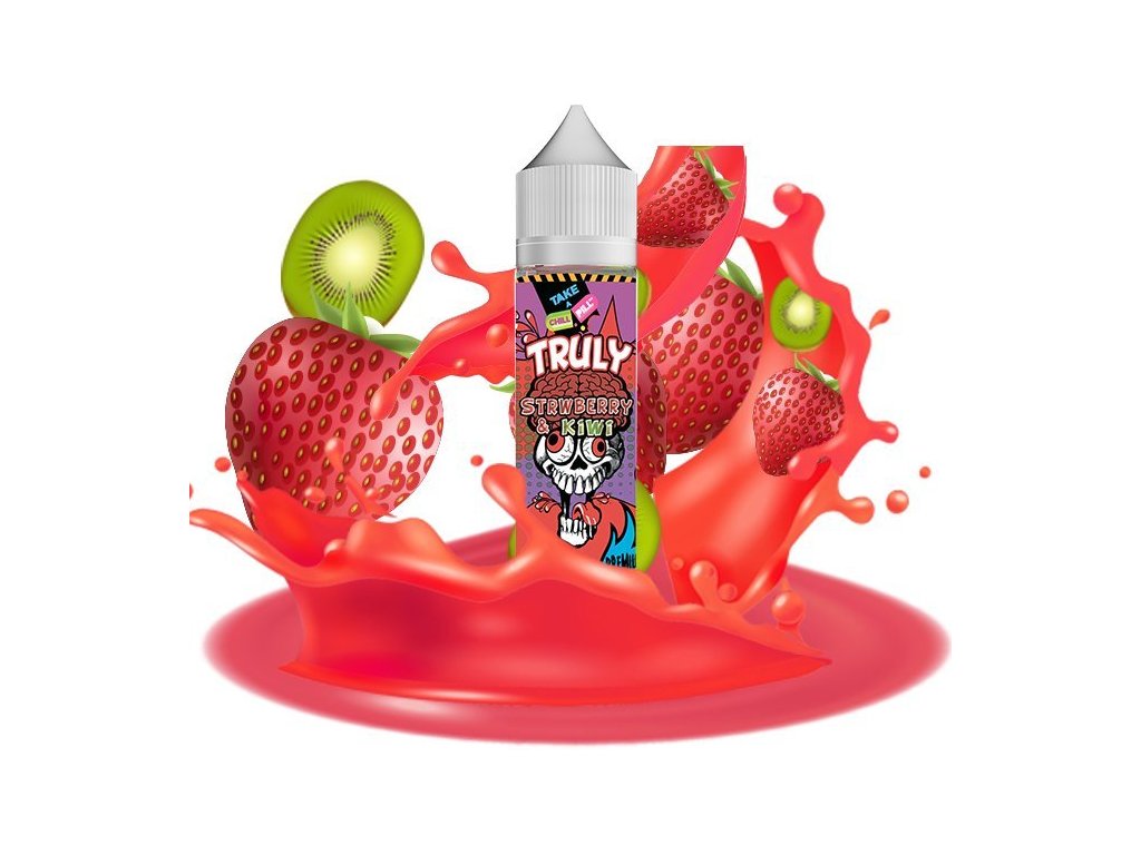 prichut chill pill sv 12ml truly strawberry and kiwi