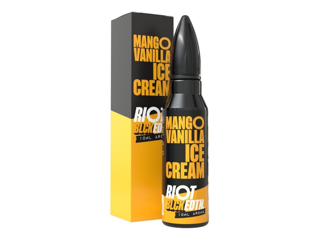 prichut riot squad blck edtn sv 10ml mango vanilla ice cream mango s vanilkovou zmrzlinou