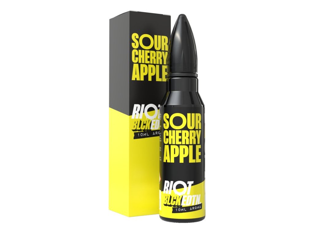 prichut riot squad blck edtn sv 10ml sour cherry apple tresen zelene jablko