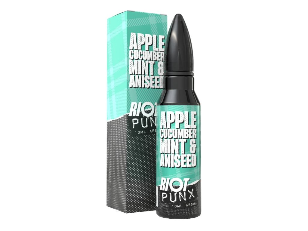 prichut riot squad punx sv 10ml apple cucumber mint aniseed jablko s okurkou matou a anyzem
