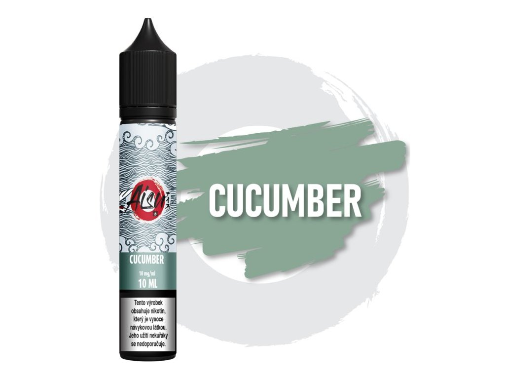 liquid zap juice aisu nic salt ledova okurka cucumber ice 10ml 10mg