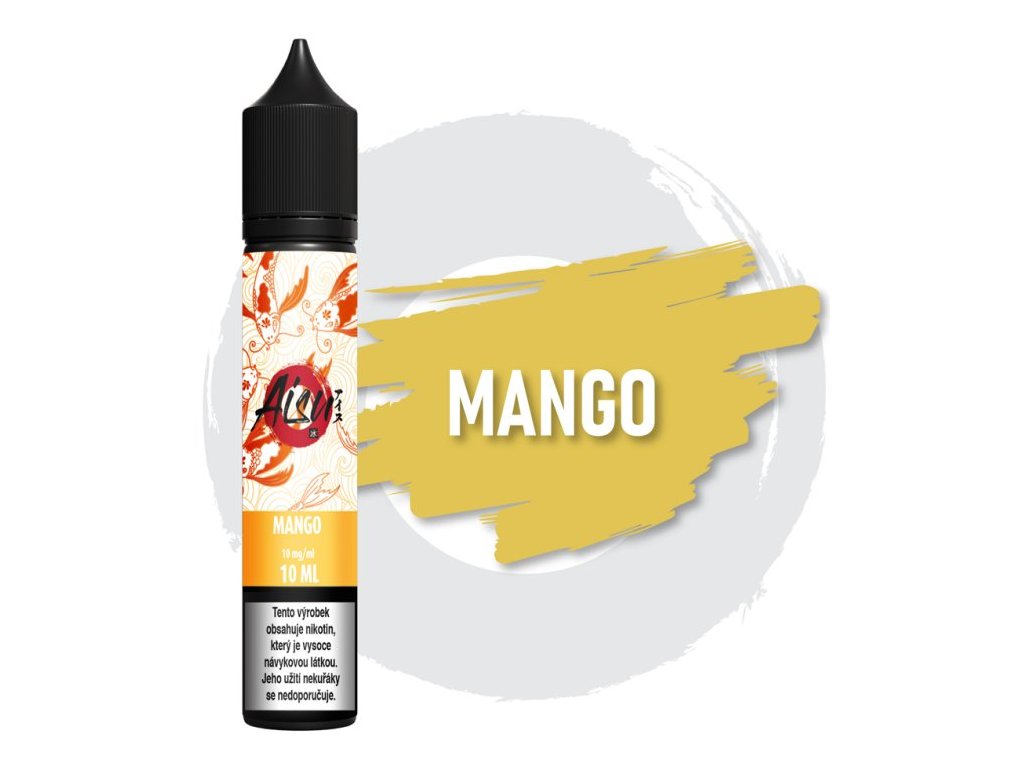 liquid zap juice aisu nic salt ledove mango mango ice 10ml 10mg