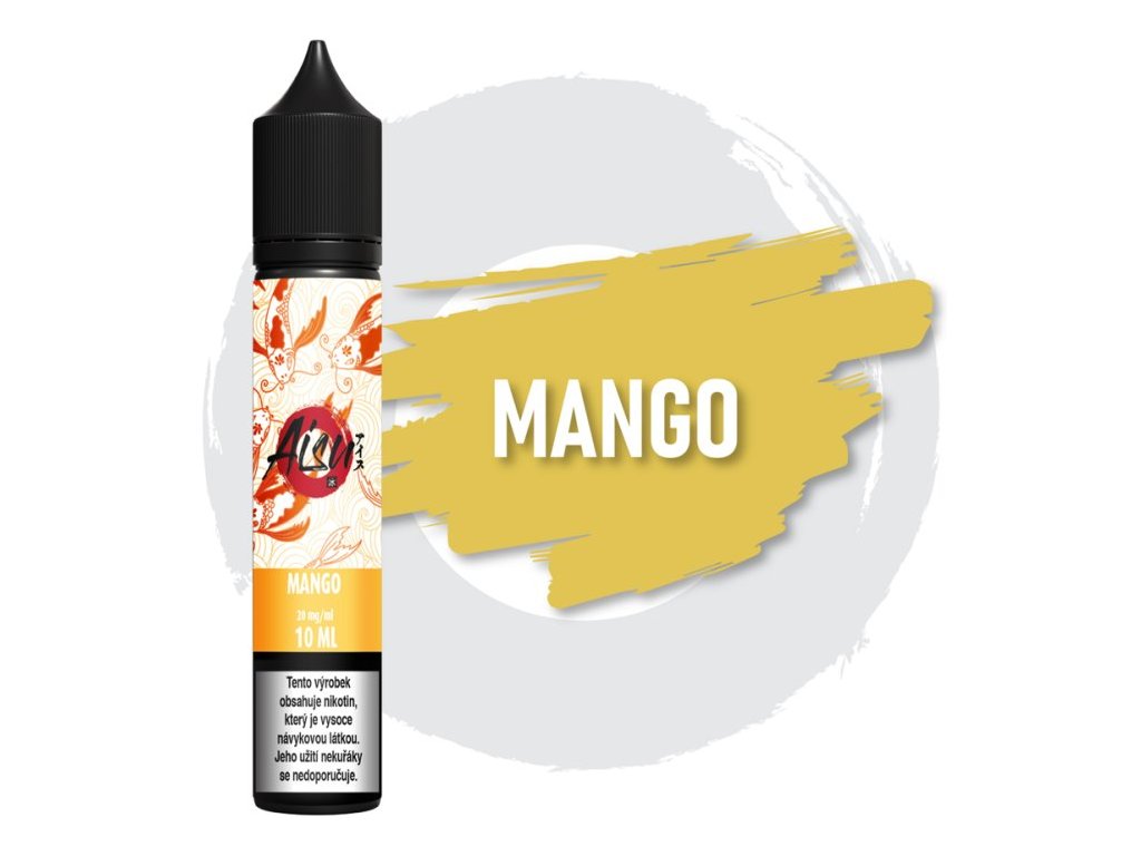 liquid zap juice aisu nic salt ledove mango mango ice 10ml 20mg