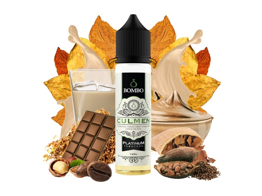 prichut bombo platinum tobaccos sv 15ml culmen tabak s pralinkou cokoladou a irskym kremem
