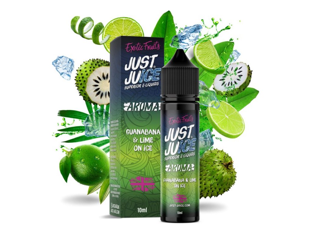 prichut just juice sv 10ml guanabana lime on ice