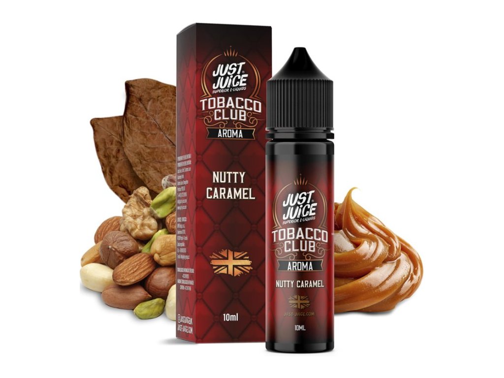 prichut just juice sv 10ml tobacco nutty caramel