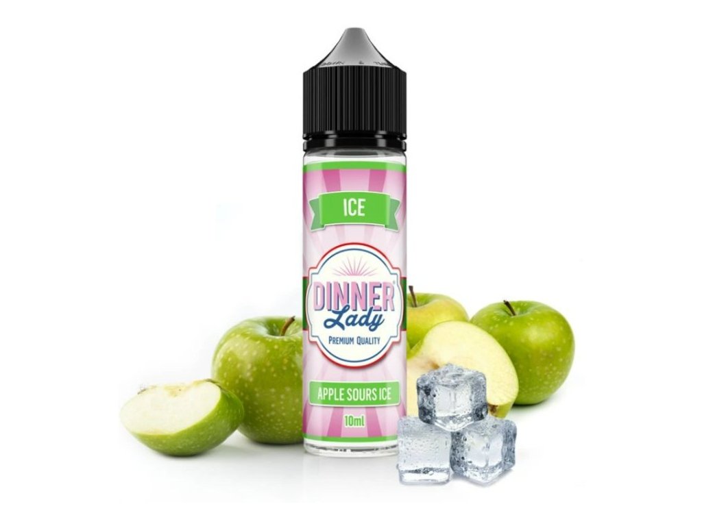 prichut dinner lady sv ice 10ml apple sours ice