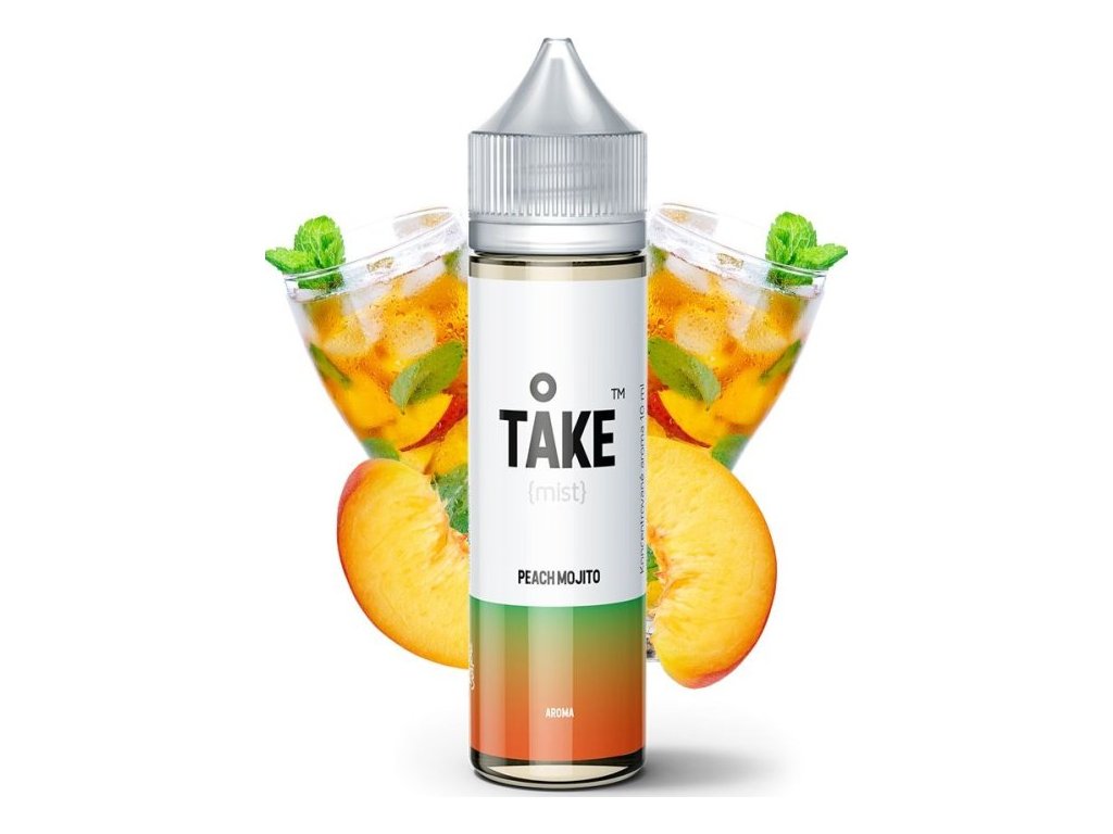 prichut provape take mist sv 10ml peach mojito broskvove mojito