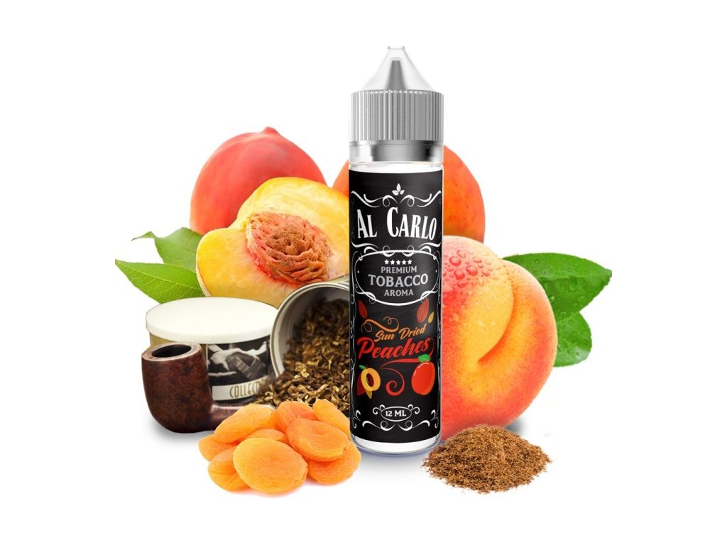 prichut al carlo shake and vape 12ml sun dried peaches