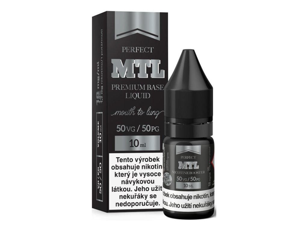 booster justvape mtl 50vg 50pg 10ml 18mg 1pack