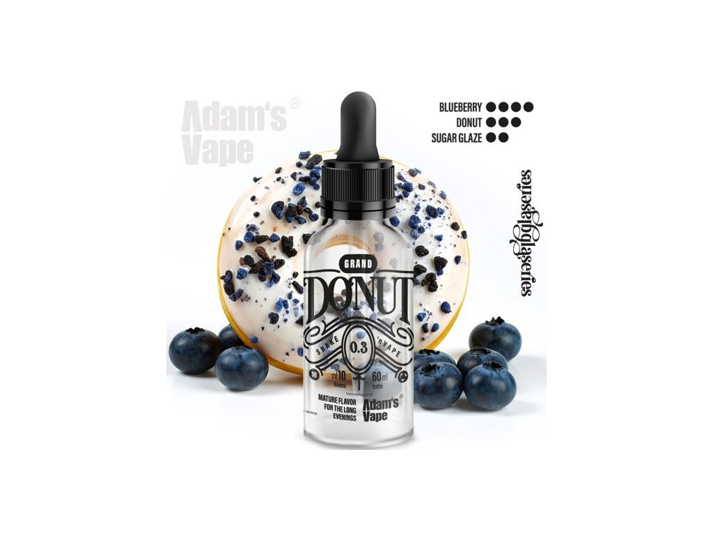 prichut adams vape shake and vape 10ml grand donut