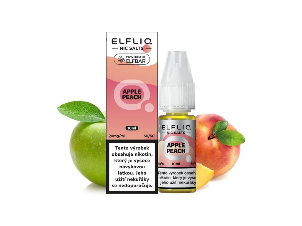 Liquid ELFLIQ Nic SALT Apple Peach 10ml - 20mg