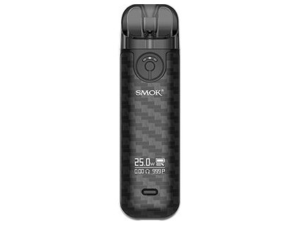 Smoktech NOVO 4 e-cigareta 800mAh Black Carbon Fiber