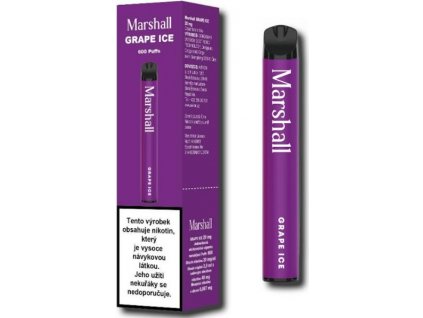 Marshall e-cigareta 20mg Grape Ice