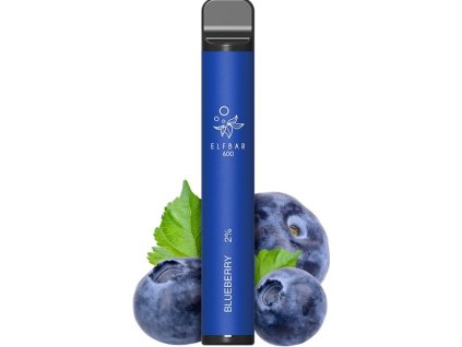 elf bar 600 elektronicka cigareta 20mg blueberry
