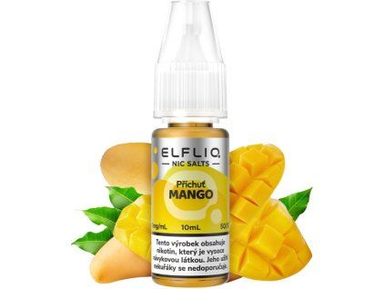 liquid elfliq nic salt mango 10ml 10mg cz