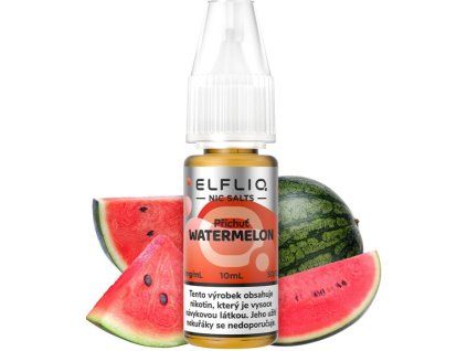 liquid elfliq nic salt watermelon 10ml 10mg cz