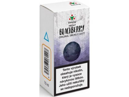 liquid dekang blackberry 10ml 3mg ostruzina