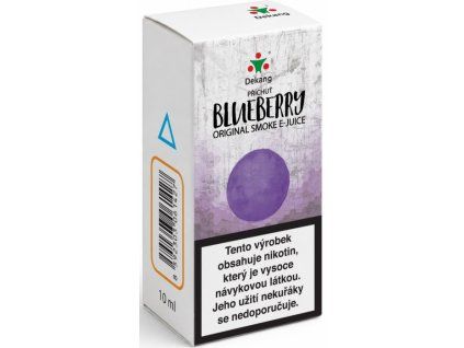 liquid dekang blueberry 10ml 16mg boruvka