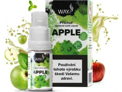 liquid way to vape apple 10ml 0mg