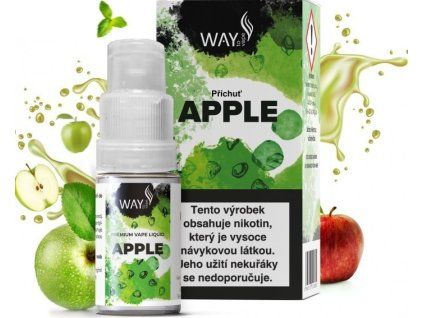 liquid way to vape apple 10ml 3mg