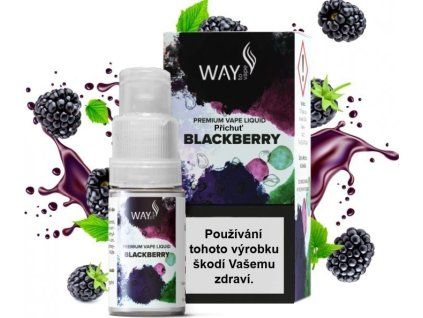 liquid way to vape blackberry 10ml 0mg