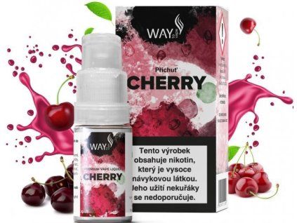 liquid way to vape cherry 10ml 3mg