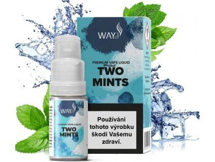 liquid way to vape two mints 10ml 0mg