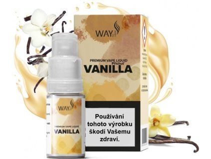liquid way to vape vanilla 10ml 0mg