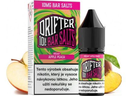 liquid drifter bar salts apple peach 10ml 10mg