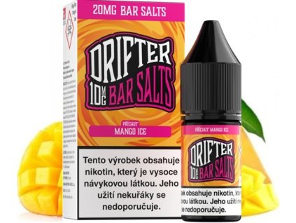liquid drifter bar salts mango ice 10ml 20mg