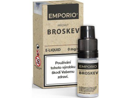 liquid emporio broskev 10ml 0mg