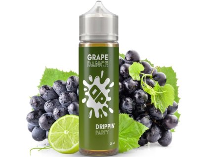 prichut drippin party sv 10ml grape dance hroznove vino a limetka