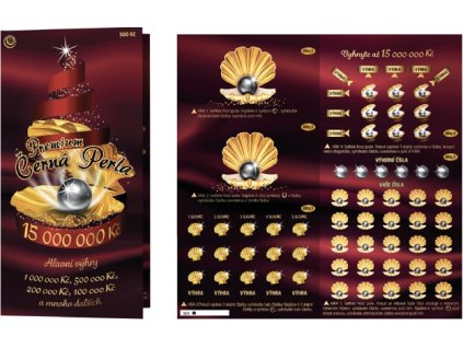 Premium černá perla