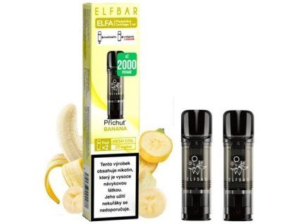 elf bar elfa pods cartridge 2pack banana 20mg cz