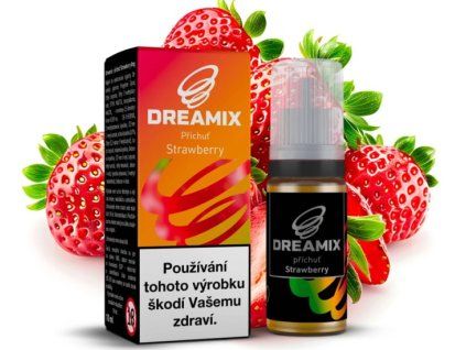 liquid dreamix jahoda strawberry 10ml 0mg